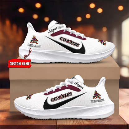 [SUPER SALE] NEW CUSTOMIZED NHL30 AZC ARIZONA COYOTES ROAD RUNNING SHOES