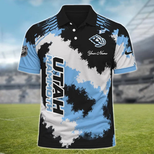 [SUPER SALE] NEW CUSTOMIZED NHL30 UTAH MAMMOTH POLO SHIRT