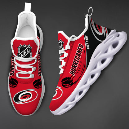 [SUPER SALE] NEW CUSTOMIZED NHL07 CLH CAROLINA HURRICANES CLUNKY SNEAKERS