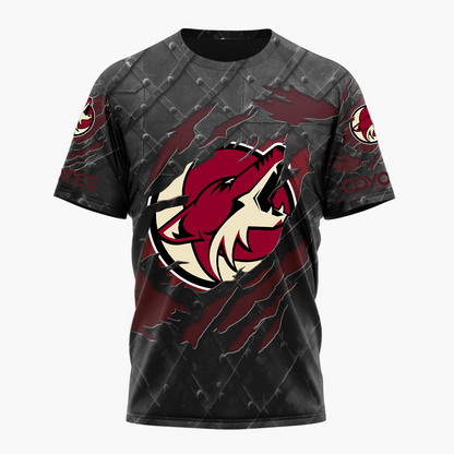 LIMITED EDITION - NEW CUSTOMIZED NHL30 AZC ARIZONA COYOTES UNISEX T-SHIRT, POLO, HOODIE & JACKETS