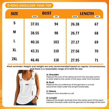 [FAN FAVORITE] NEW CUSTOMIZED NCAA NCAA MFF16 CBR CORNELL BIG RED O-RING SHOULDER TANK TOP