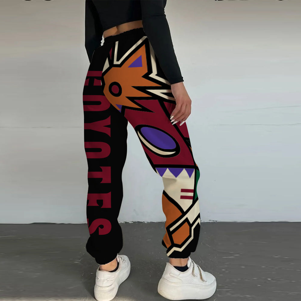 LIMITED EDITION - NEW CUSTOMIZED NHL30 AZC ARIZONA COYOTES LONG PANTS