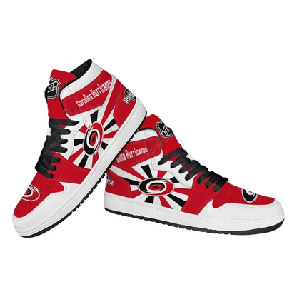 [SUPER SALE] NEW CUSTOMIZED NHL07 CR HURRICANES AIR JORDAN SNEAKERS