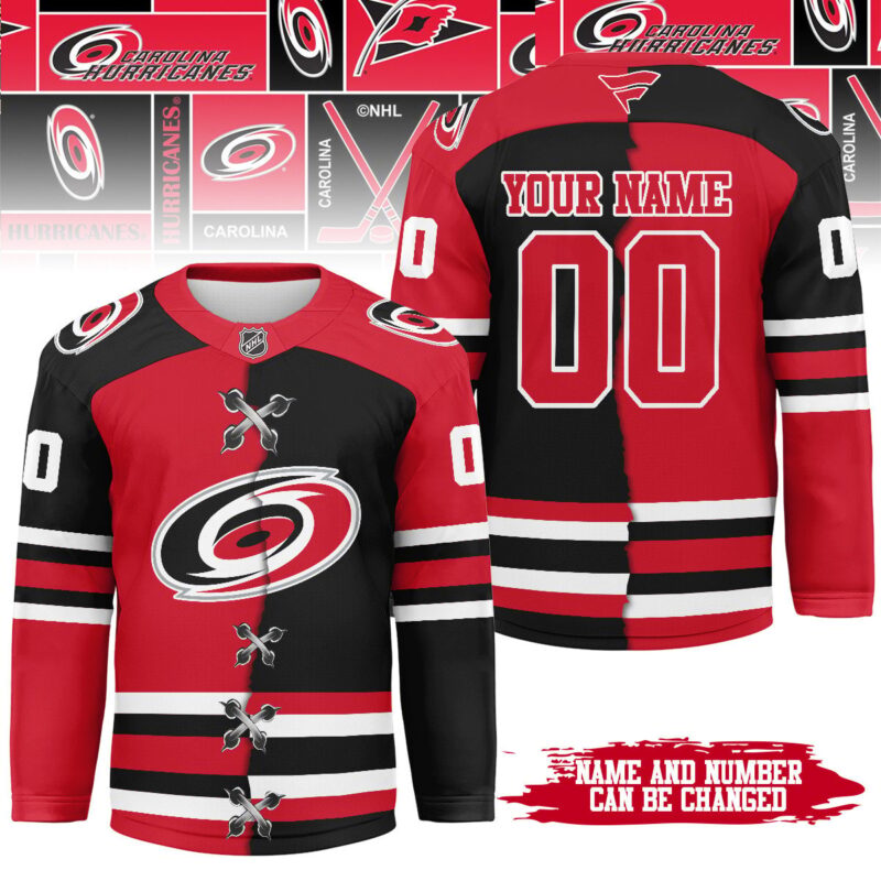 LIMITED EDITION - NEW CUSTOMIZED NHL07 CLH CAROLINA HURRICANES UNISEX HOCKEY JERSEY