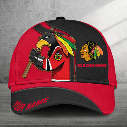 LIMITED EDITION - NEW CUSTOMIZED NHL08 CBH CHICAGO BLACKHAWKS CLASSIC CAP