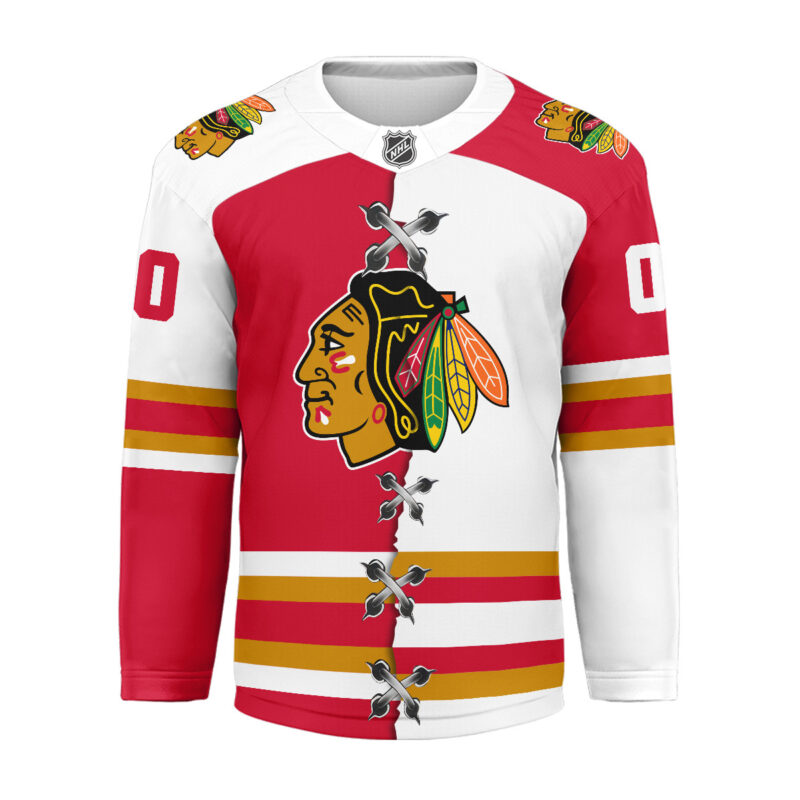 LIMITED EDITION - NEW CUSTOMIZED NHL08 CBH CHICAGO BLACKHAWKS UNISEX HOCKEY JERSEY
