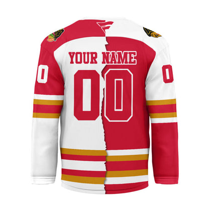 LIMITED EDITION - NEW CUSTOMIZED NHL08 CBH CHICAGO BLACKHAWKS UNISEX HOCKEY JERSEY