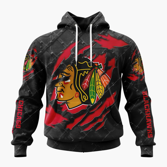LIMITED EDITION - NEW CUSTOMIZED NHL08 CBH CHICAGO BLACKHAWKS UNISEX T-SHIRT, POLO, HOODIE & JACKETS