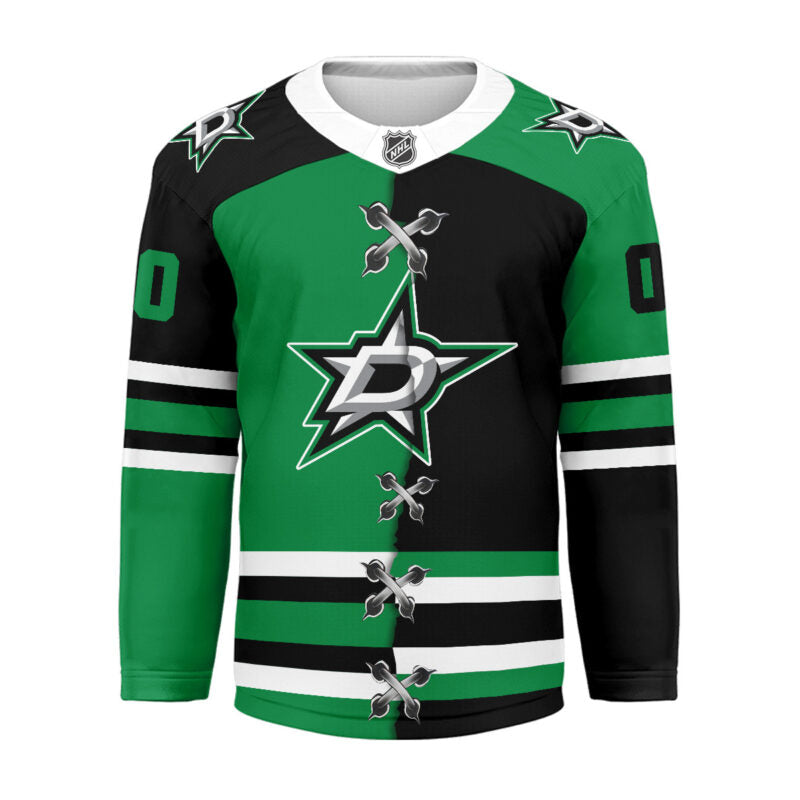 LIMITED EDITION - NEW CUSTOMIZED NHL15 DLS DALLAS STARS UNISEX HOCKEY JERSEY