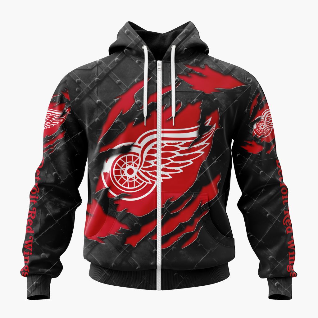 LIMITED EDITION - NEW CUSTOMIZED NHL22 DRW DETROIT RED WINGS UNISEX T-SHIRT, POLO, HOODIE & JACKETS