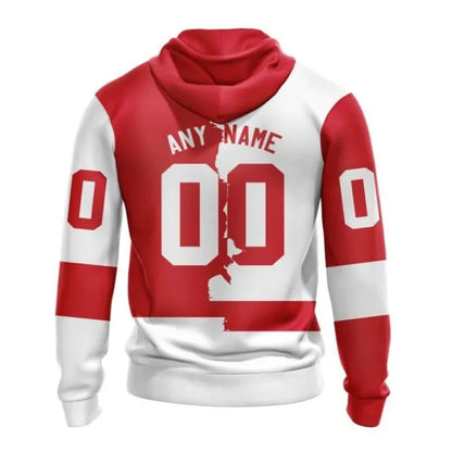 LIMITED EDITION - NEW CUSTOMIZED NHL22 DRW DETROIT RED WINGS UNISEX T-SHIRT, POLO, HOODIE & JACKETS