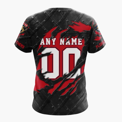 LIMITED EDITION - NEW CUSTOMIZED NHL01 FPT FLORIDA PANTHERS UNISEX T-SHIRT, POLO, HOODIE & JACKETS