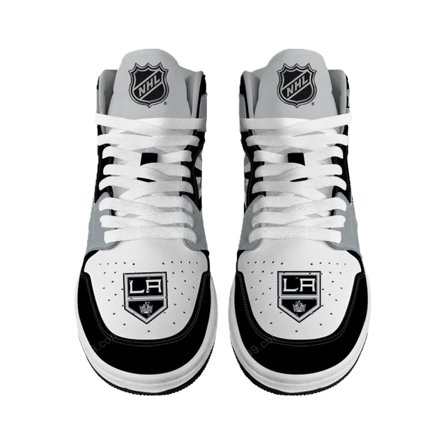[SUPER SALE] NEW CUSTOMIZED NHL16 LA KINGS AIR JORDAN SNEAKERS