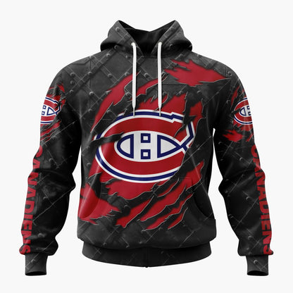 LIMITED EDITION - NEW CUSTOMIZED NHL11 MCD MONTREAL CANADIENS UNISEX T-SHIRT, POLO, HOODIE & JACKETS