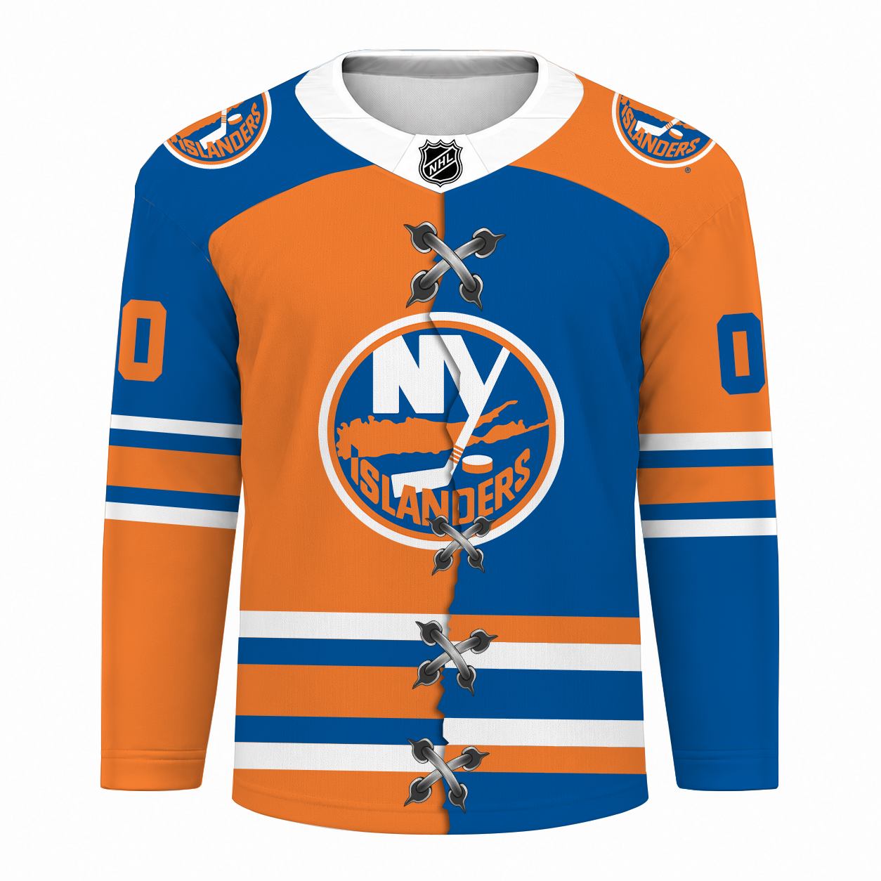 LIMITED EDITION - NEW CUSTOMIZED NHL25 NYI NEW YORK ISLANDERS UNISEX HOCKEY JERSEY