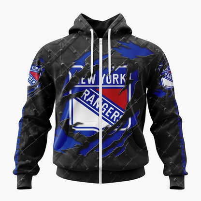 LIMITED EDITION - NEW CUSTOMIZED NHL24 NYR NEW YORK RANGERS UNISEX T-SHIRT, POLO, HOODIE & JACKETS