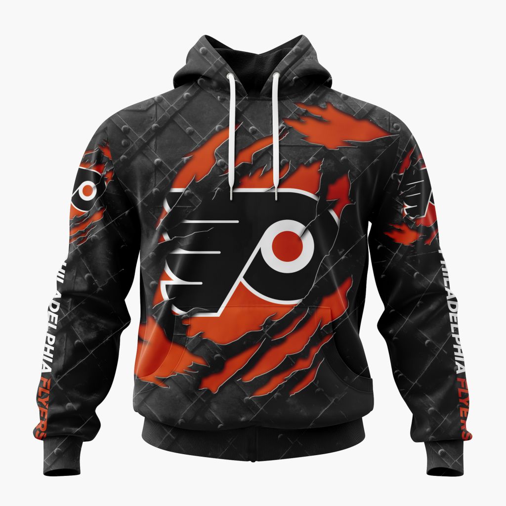 LIMITED EDITION - NEW CUSTOMIZED NHL27 PPF PHILADELPHIA FLYERS UNISEX T-SHIRT, POLO, HOODIE & JACKETS