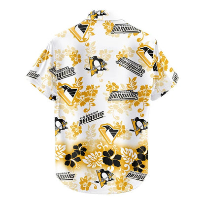 [SUPER SALE ] NEW CUSTOMIZED NHL26 PBP PITTSBURGH PENGUINS UNISEX HAWAIIAN SHIRT & SHORTS SET