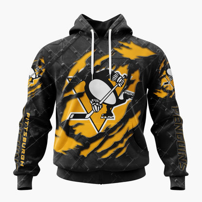 LIMITED EDITION - NEW CUSTOMIZED NHL26 PBP PITTSBURGH PENGUINS UNISEX T-SHIRT, POLO, HOODIE & JACKETS