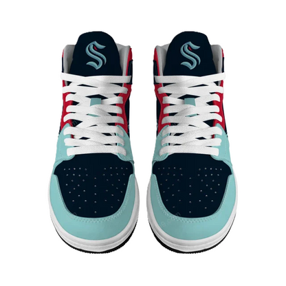 [SUPER SALE] NEW CUSTOMIZED NHL20 ST KRAKEN AIR JORDAN SNEAKERS