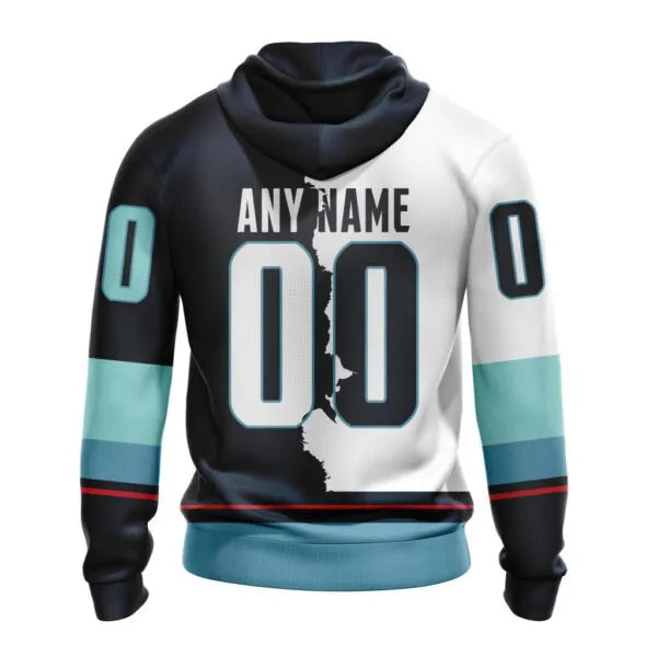 LIMITED EDITION - NEW CUSTOMIZED NHL20 STK SEATTLE KRAKEN UNISEX T-SHIRT, POLO, HOODIE & JACKETS