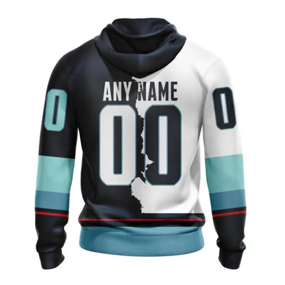 LIMITED EDITION - NEW CUSTOMIZED NHL20 STK SEATTLE KRAKEN UNISEX T-SHIRT, POLO, HOODIE & JACKETS