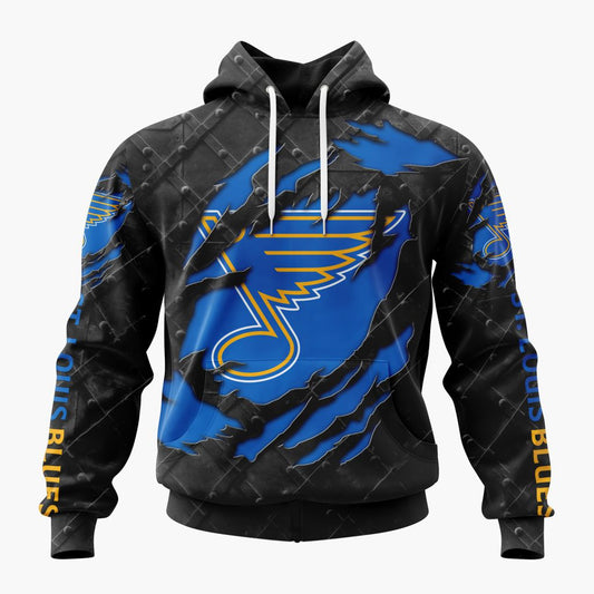 LIMITED EDITION - NEW CUSTOMIZED NHL14 SLB ST. LOUIS BLUES UNISEX T-SHIRT, POLO, HOODIE & JACKETS