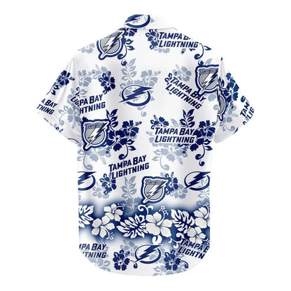 [SUPER SALE ] NEW CUSTOMIZED NHL12 TPL TAMPA BAY LIGHTNING UNISEX HAWAIIAN SHIRT & SHORTS SET