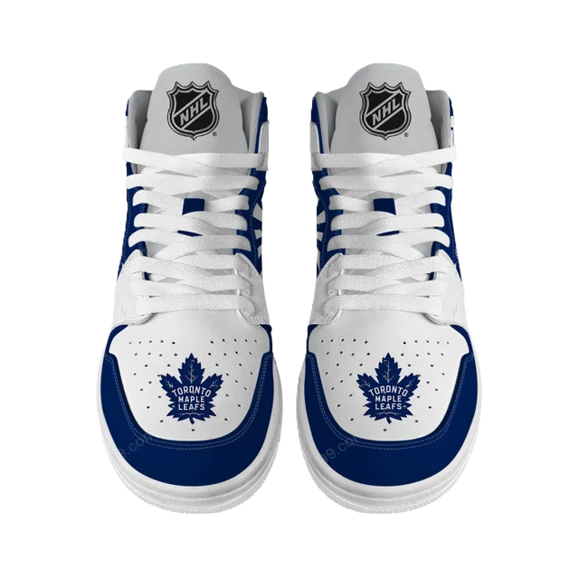 [SUPER SALE] NEW CUSTOMIZED NHL23 TM LEAFS AIR JORDAN SNEAKERS