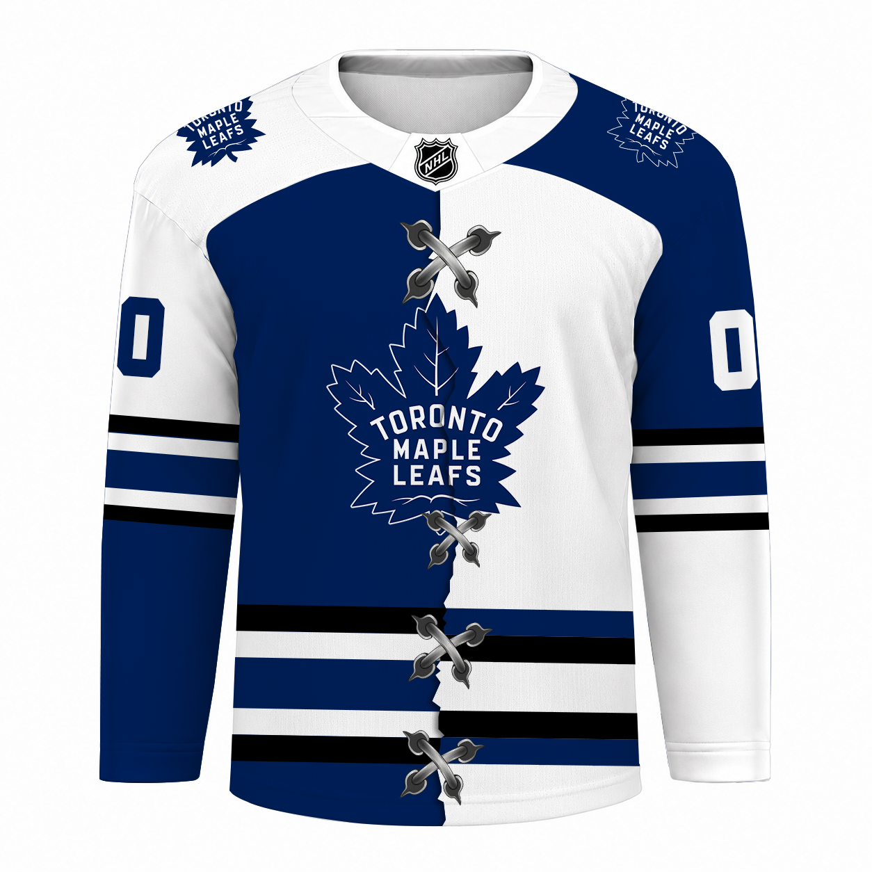 LIMITED EDITION - NEW CUSTOMIZED NHL23 TML TORONTO MAPLE LEAFS UNISEX HOCKEY JERSEY