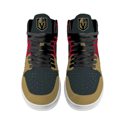 [SUPER SALE] NEW CUSTOMIZED NHL04 VG KNIGHTS AIR JORDAN SNEAKERS