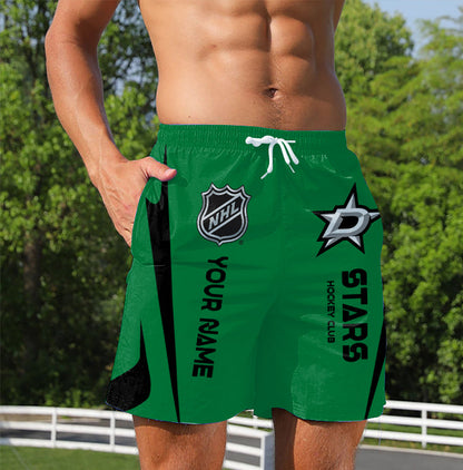 LIMITED EDITION - NEW CUSTOMIZED NHL15 DLS DALLAS STARS UNISEX SHORT PANTS