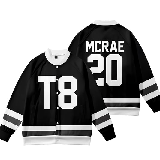 SALE OFF 50% | NEW TATE MCRAE UNISEX BASEBALL JACKET